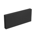 Horizontāls vai vertikāls skaņu absorbējošs panelis sienām. Biezums: 13 cm