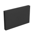 Horizontāls vai vertikāls skaņu absorbējošs panelis sienām. Biezums: 13 cm