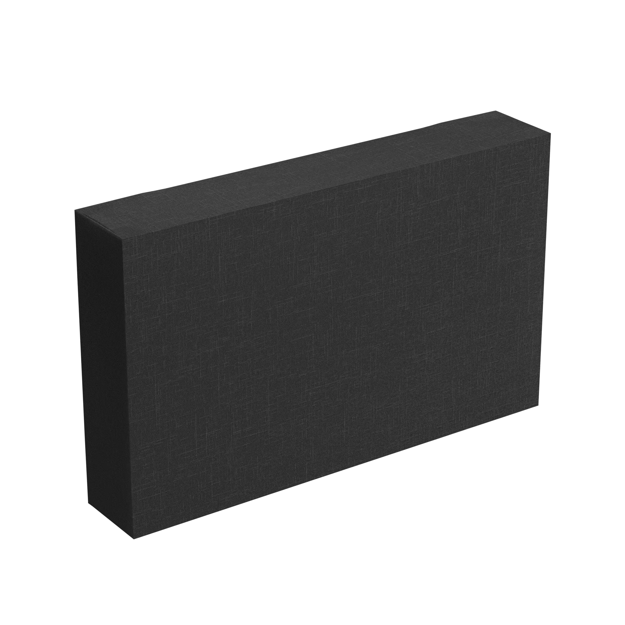 Horizontāls vai vertikāls skaņu absorbējošs panelis sienām. Biezums: 18 cm