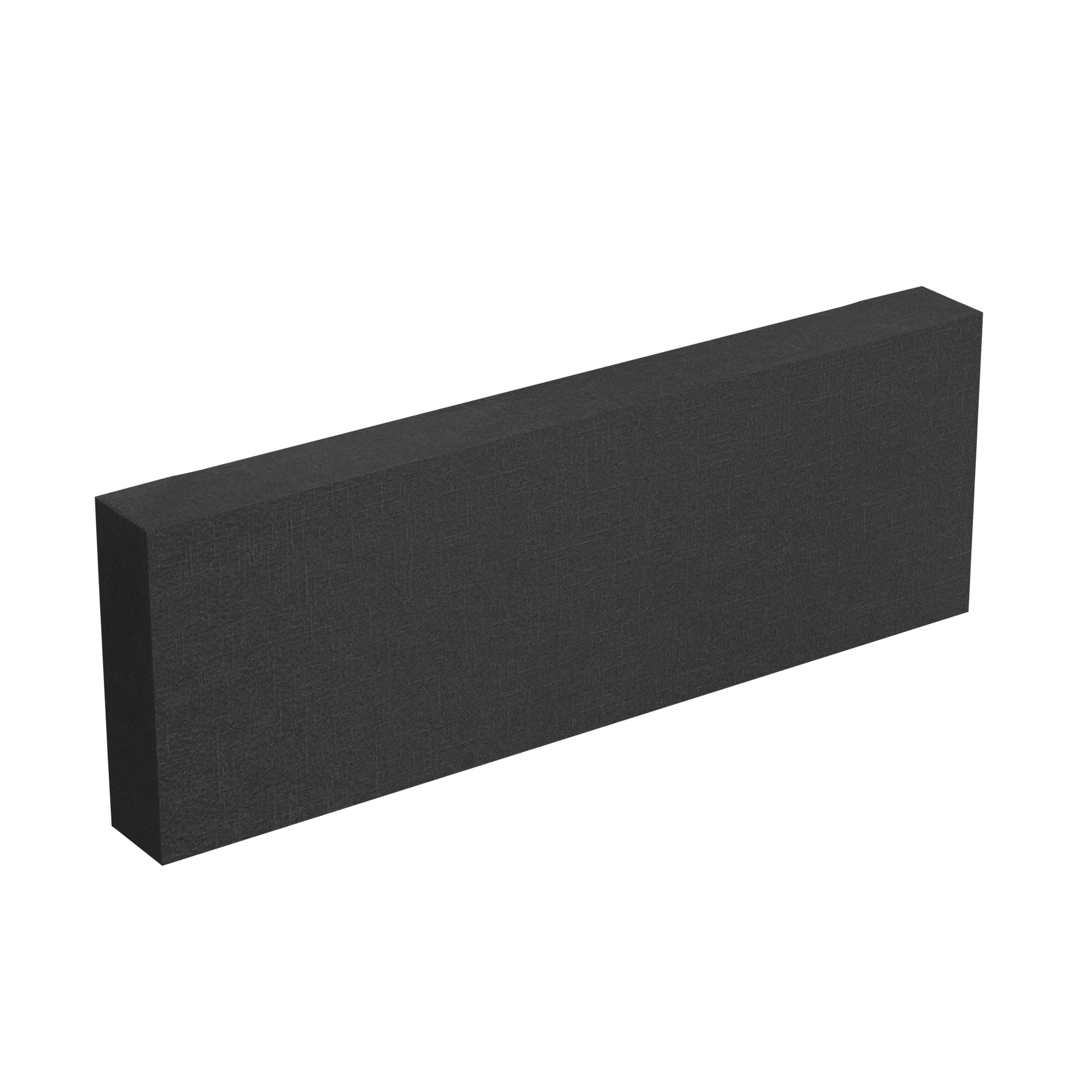 Horizontāls vai vertikāls skaņu absorbējošs panelis sienām. Biezums: 18 cm