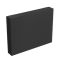 Horizontāls vai vertikāls skaņu absorbējošs panelis sienām. Biezums: 18 cm
