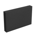 Horizontāls vai vertikāls skaņu absorbējošs panelis sienām. Biezums: 18 cm