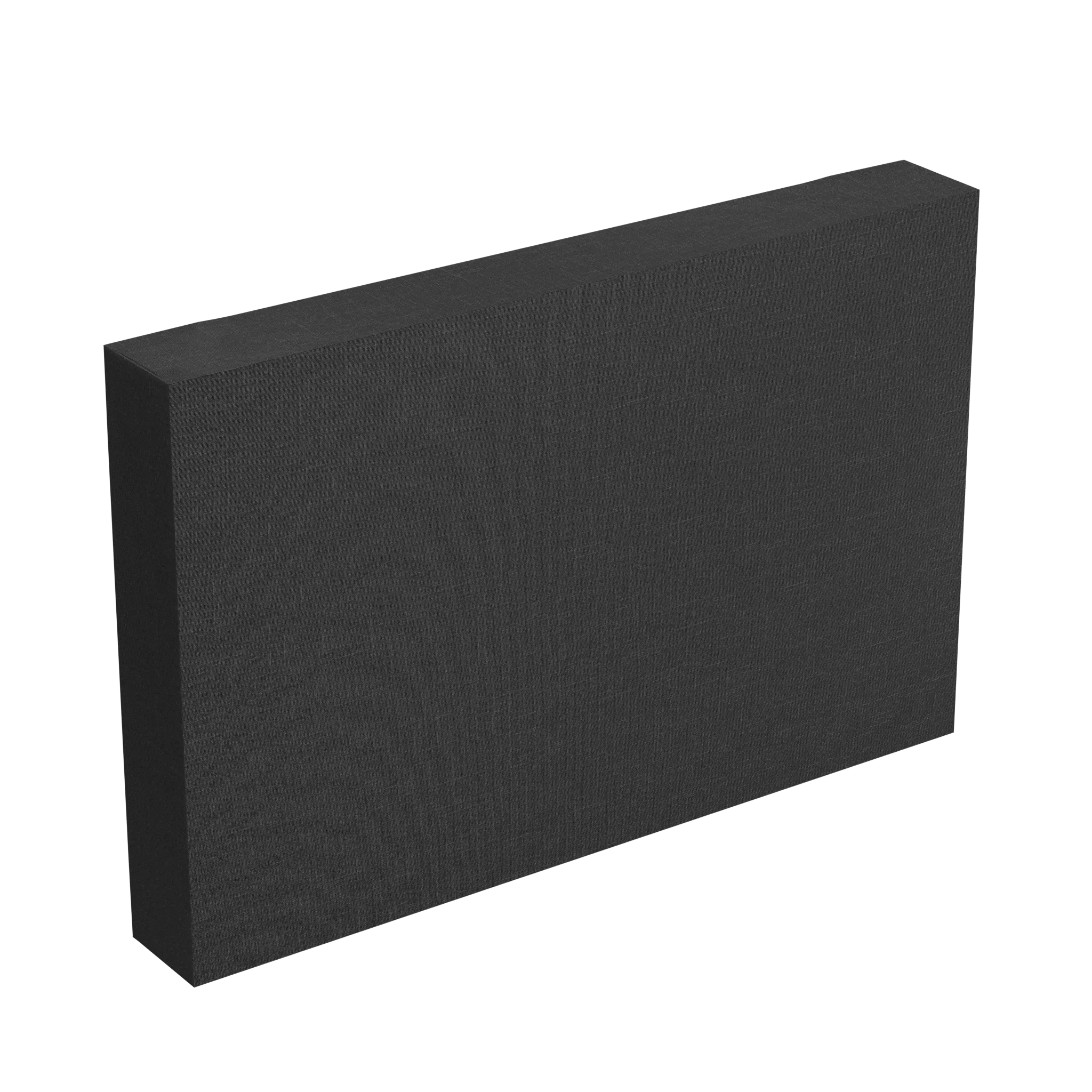 Horizontāls vai vertikāls skaņu absorbējošs panelis sienām. Biezums: 18 cm