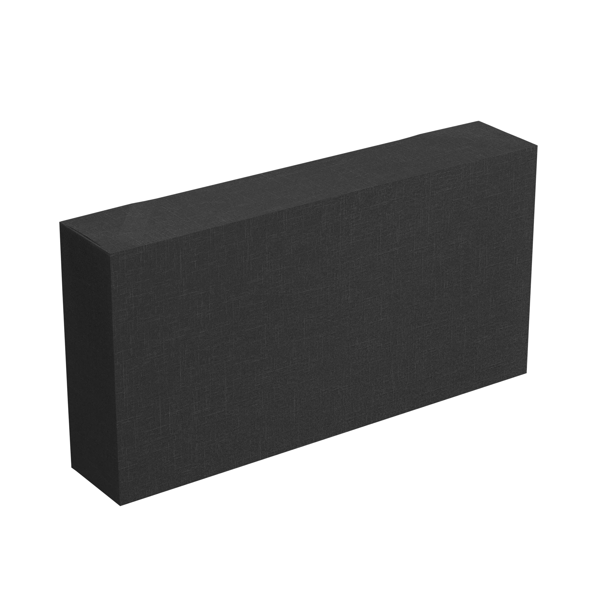 Horizontāls vai vertikāls skaņu absorbējošs panelis sienām. Biezums: 23 cm