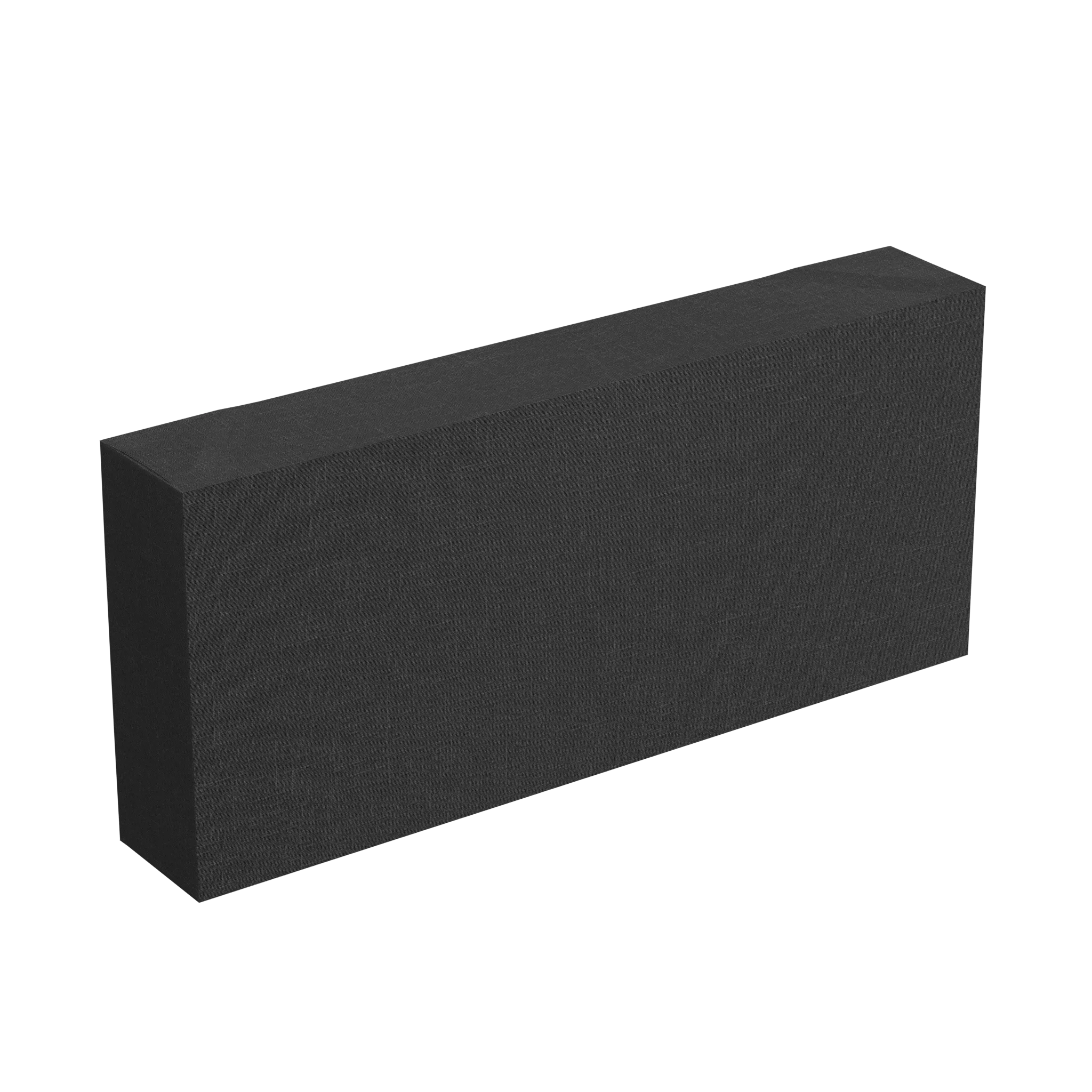 Horizontāls vai vertikāls skaņu absorbējošs panelis sienām. Biezums: 23 cm