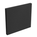 Horizontāls vai vertikāls skaņu absorbējošs panelis sienām. Biezums: 8 cm
