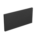 Horizontāls vai vertikāls skaņu absorbējošs panelis sienām. Biezums: 8 cm