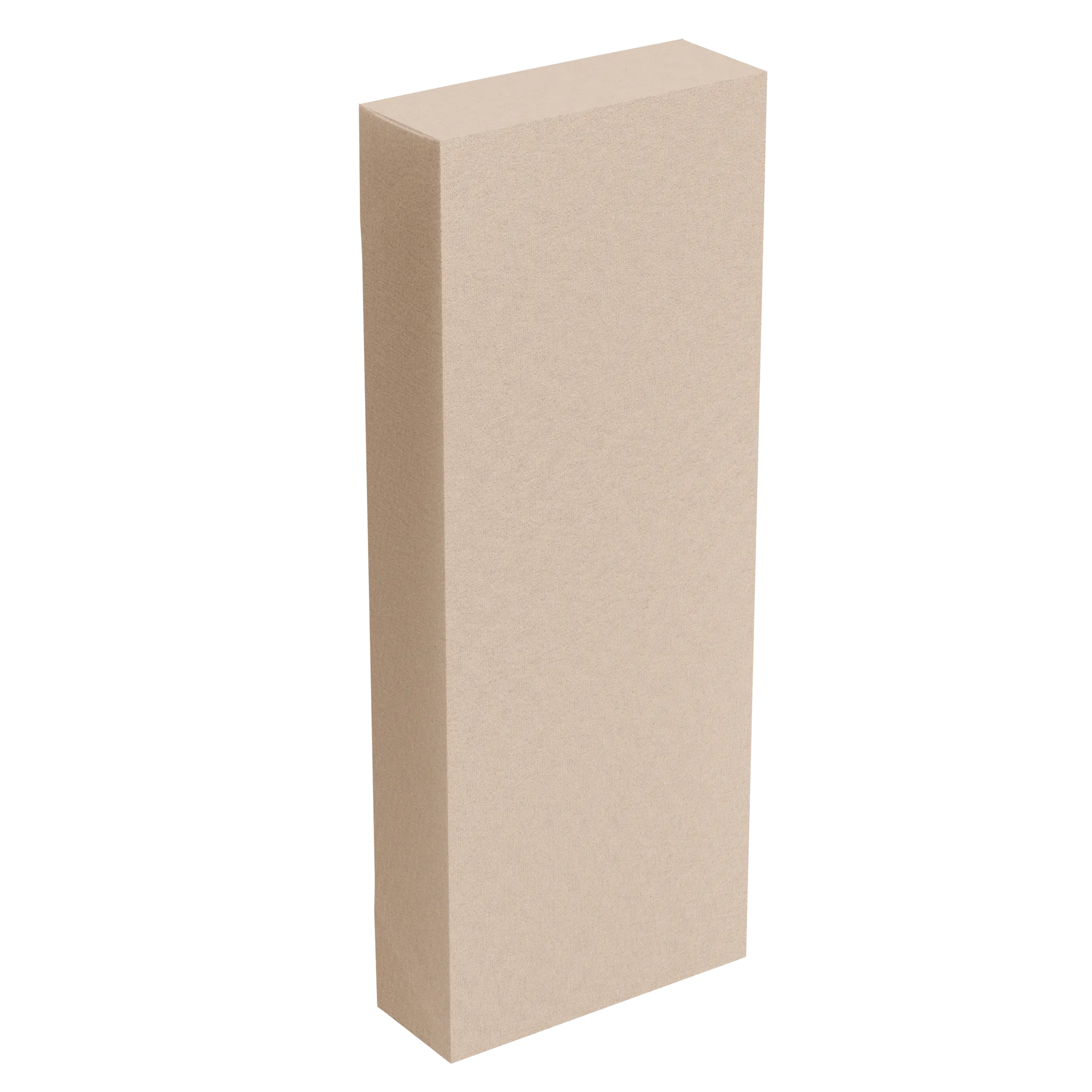 Vertikāls skaņu absorbējošs panelis sienām. Biezums: 23 cm