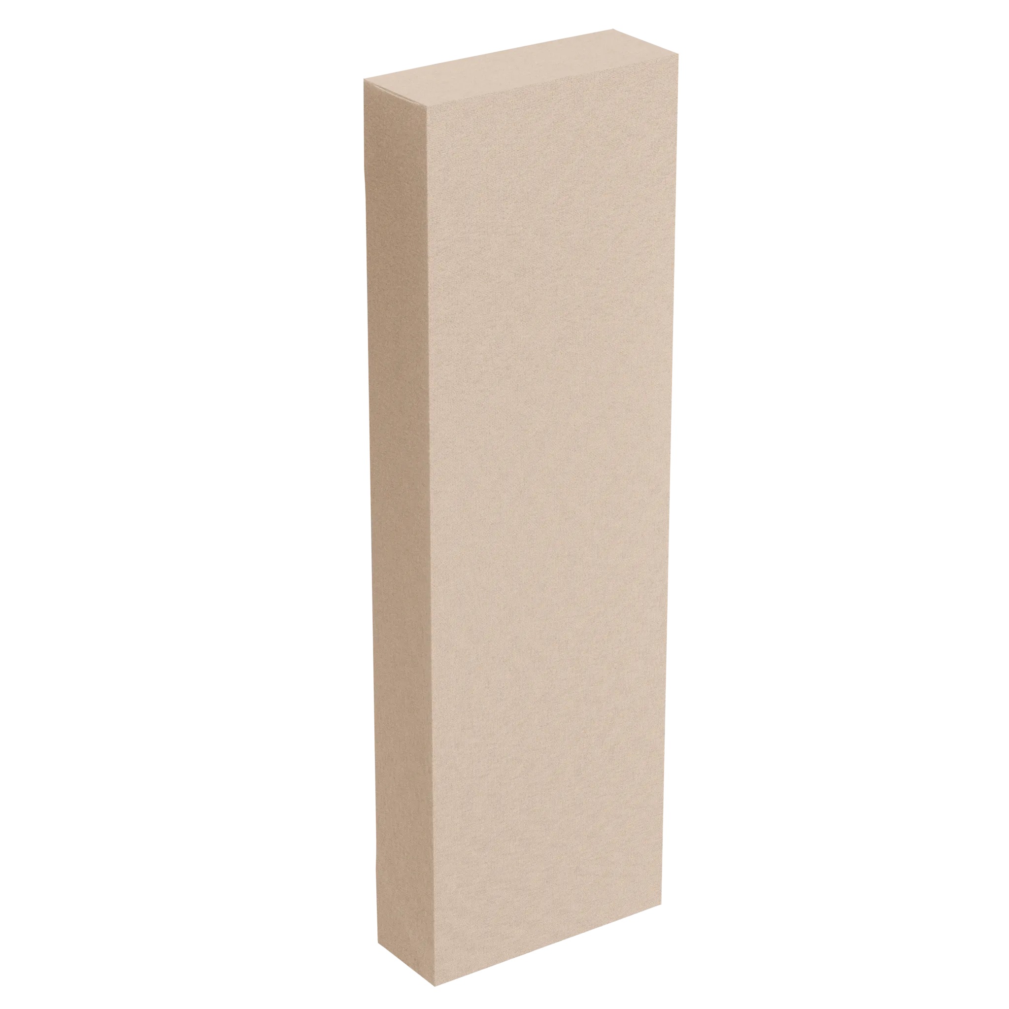 Pieguļošs skaņu absorbējošs panelis griestiem vai durvīm. Biezums: 23 cm