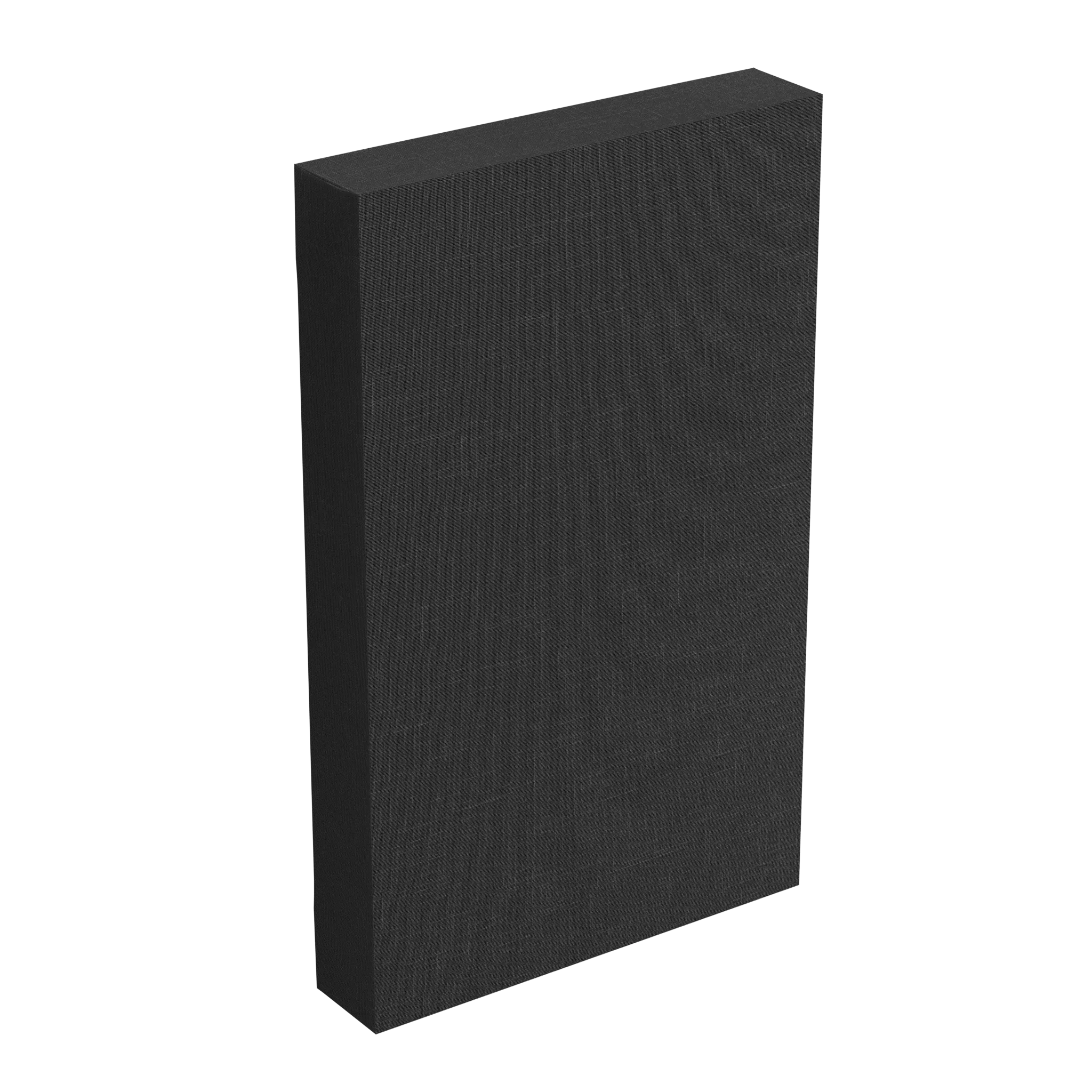 Pieguļošs skaņu absorbējošs panelis griestiem vai durvīm. Biezums: 13 cm