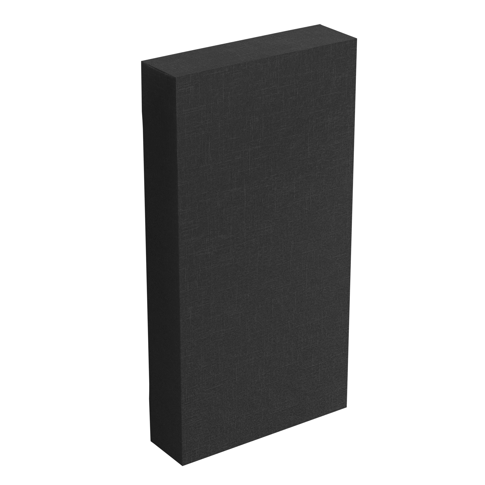 Pieguļošs skaņu absorbējošs panelis griestiem vai durvīm. Biezums: 18 cm