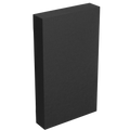 Vertikāls skaņu absorbējošs panelis sienām. Biezums: 23 cm