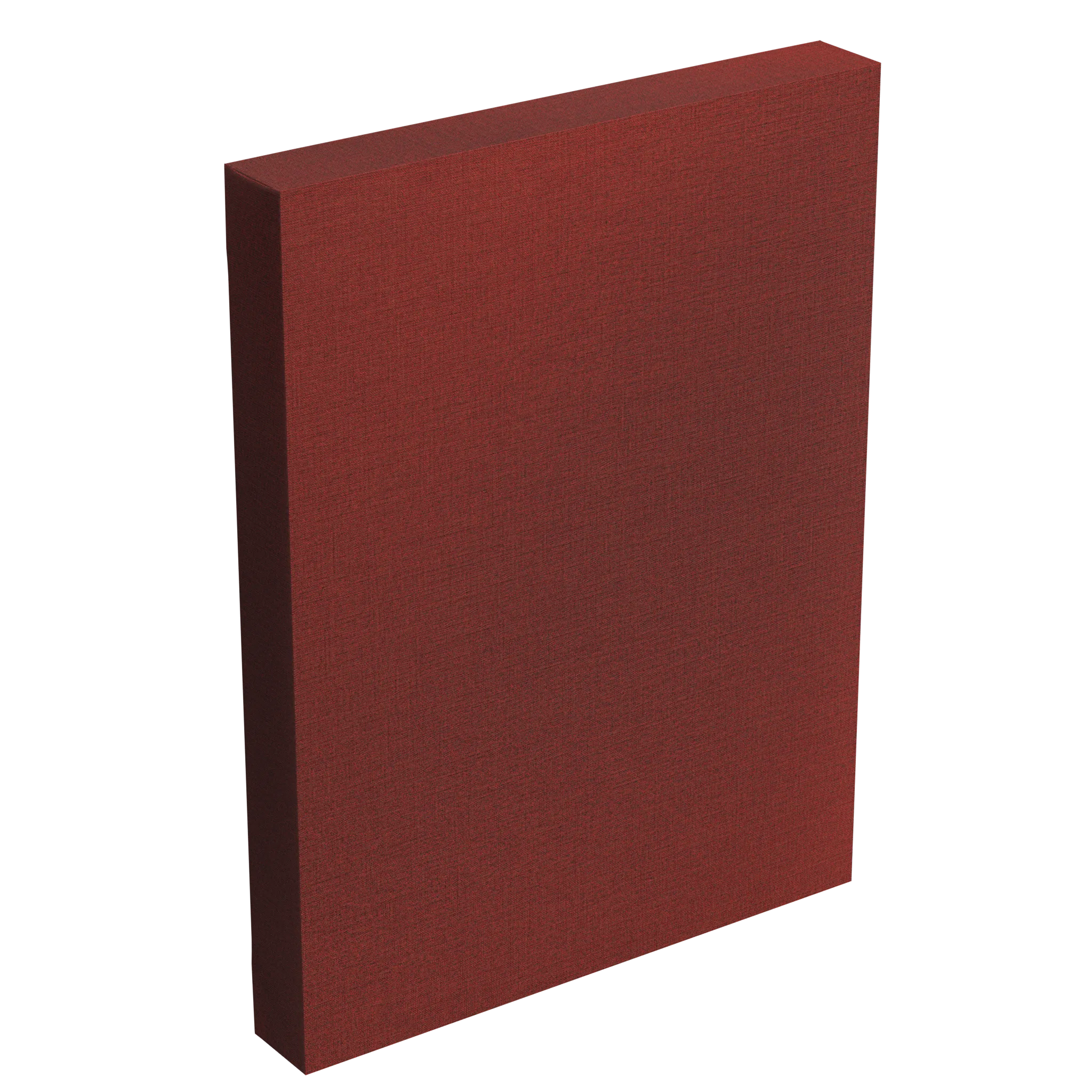 Pieguļošs skaņu absorbējošs panelis griestiem vai durvīm. Biezums: 13 cm