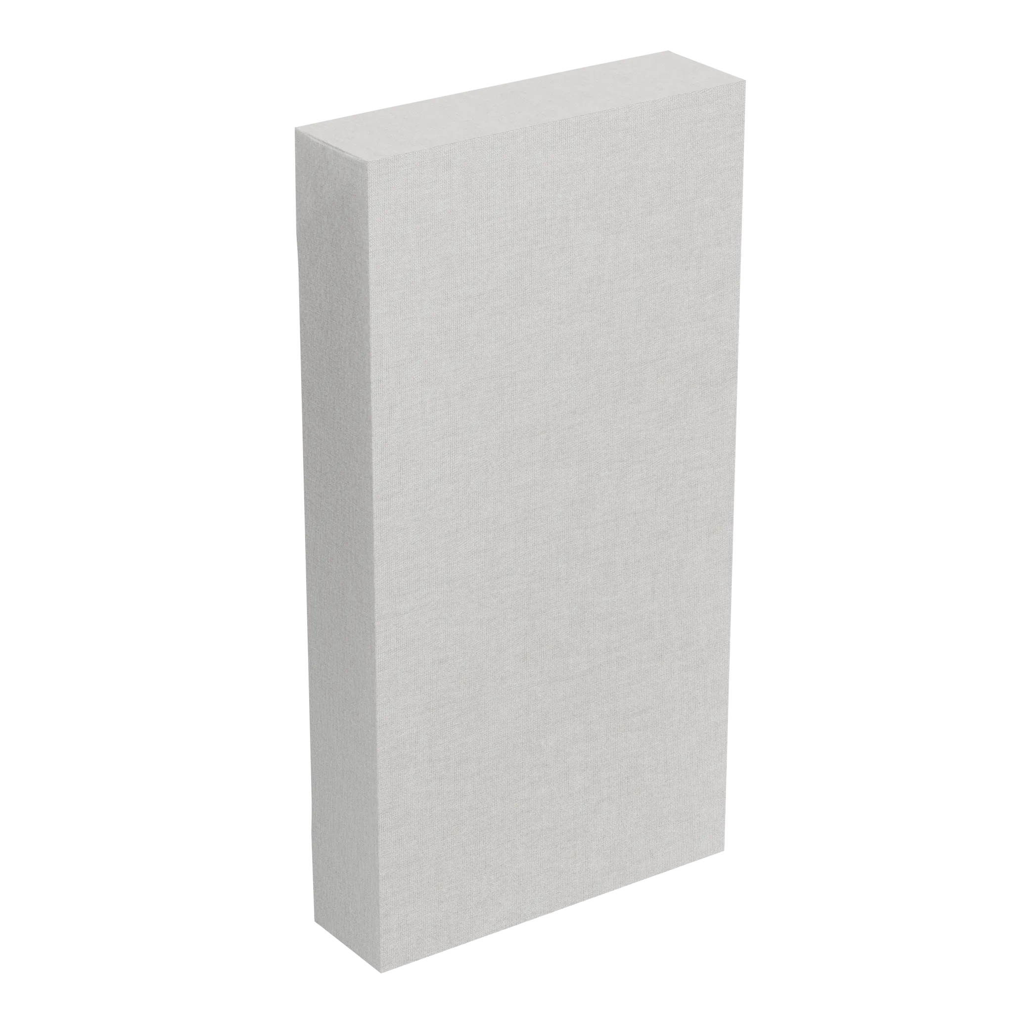 Pieguļošs skaņu absorbējošs panelis griestiem vai durvīm. Biezums: 18 cm