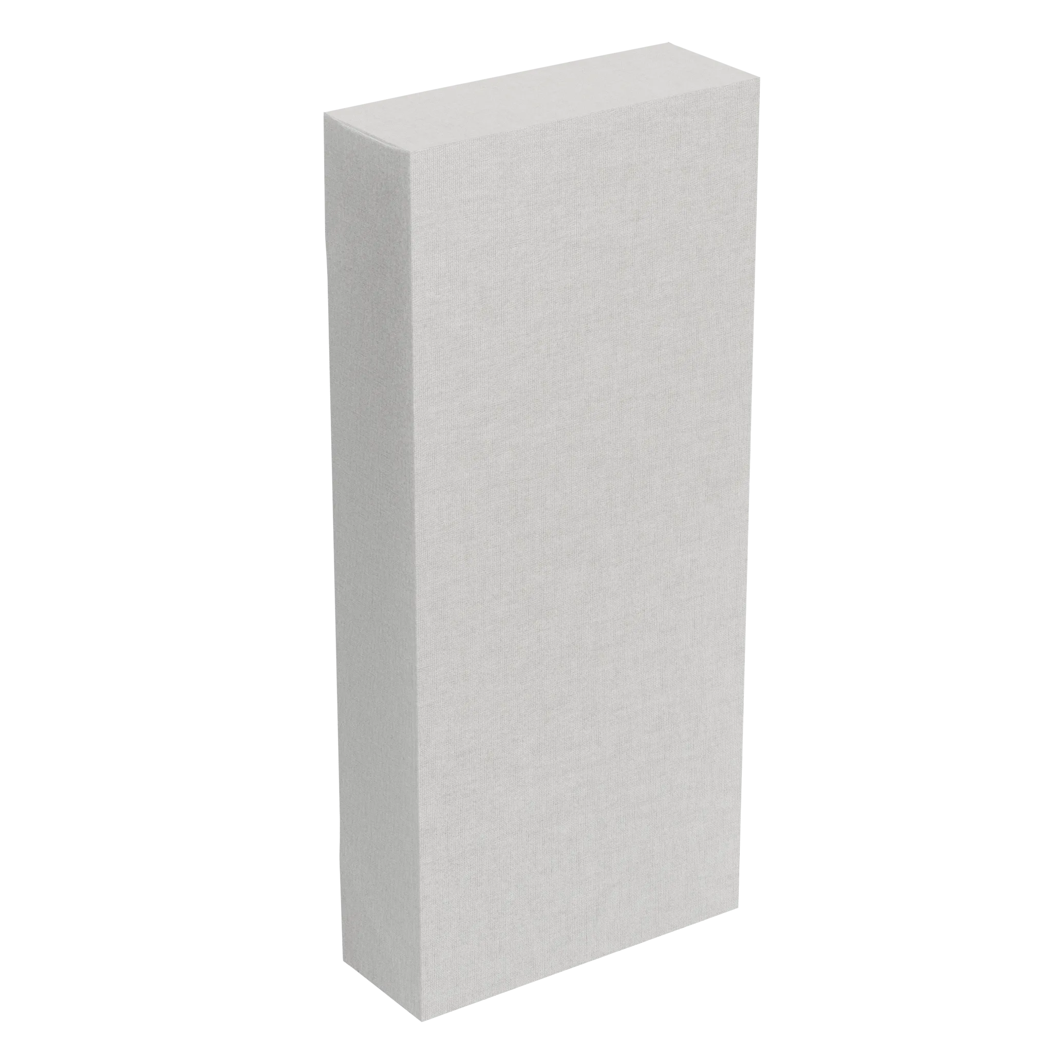 Pieguļošs skaņu absorbējošs panelis griestiem vai durvīm. Biezums: 23 cm